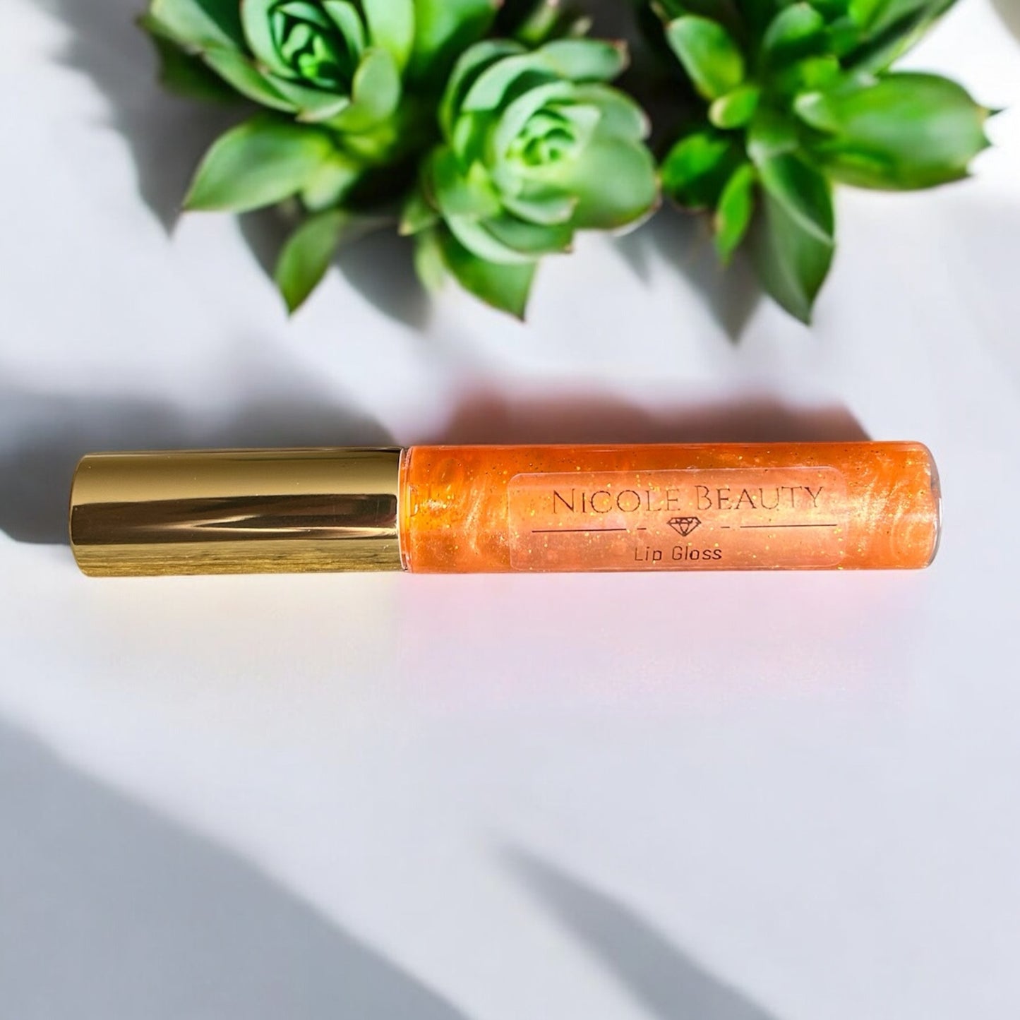 Orange Lip Gloss